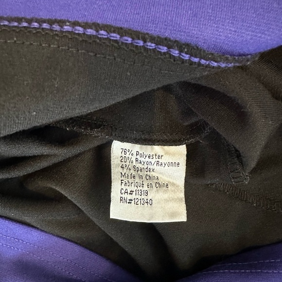 Dynamite White and Blue Color Block Knee-Length Dress Size Small - Picture 5 of 5